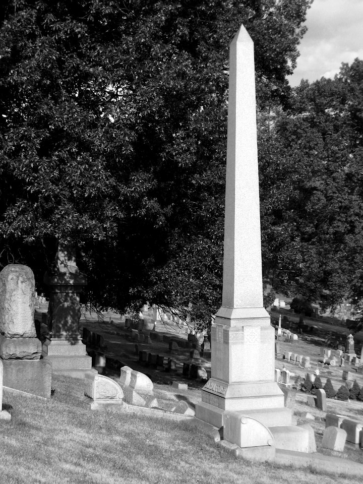 Schaffner Obelisk, South Side Cemetery, 2020-07-14, 01
