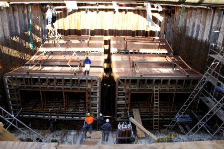 Schalteile Weserkraftwerk 3