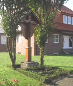 Scharmede-Wegekreuz Scharmeder Strasse-Schmiedestrasse