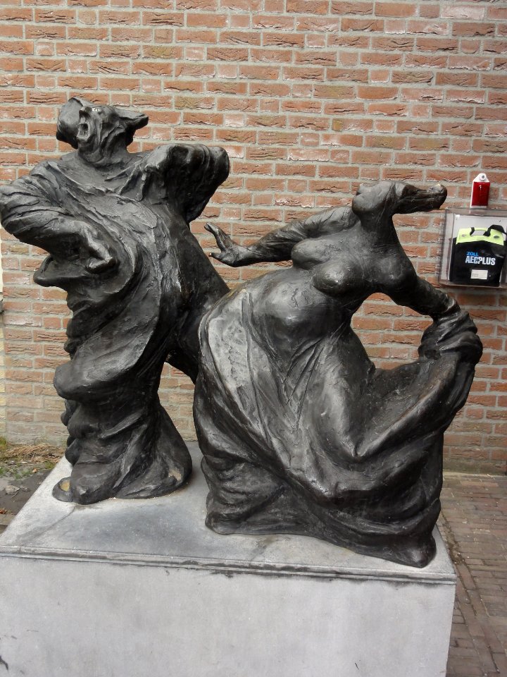 Schaijk (Landerd) beeld bij gemeenschapshuis De Phoenix