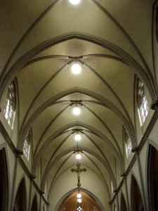 Schaijk, plafond kerk