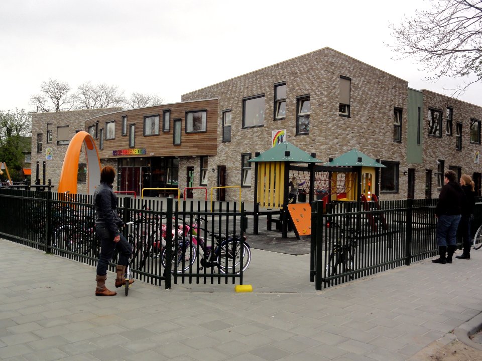 Schaijk (Landerd) basisschool De Regenboog, gebouwd 2010