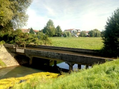 Scheidgraben, Aquädukt des Kanalbachs bei Stollhofen