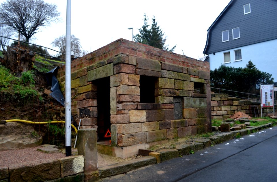 Schenklengsfeld, Backhaus am Weinberg, im Bau