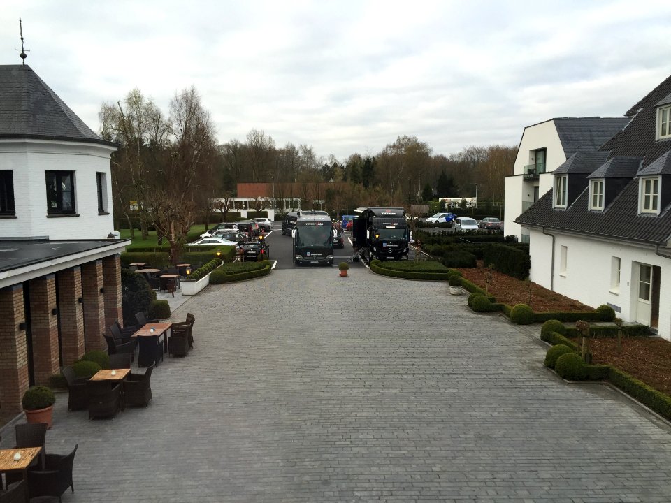 Scheldeprijs 2016 - Team Trek-Segafredo at Bruges Hotel 2
