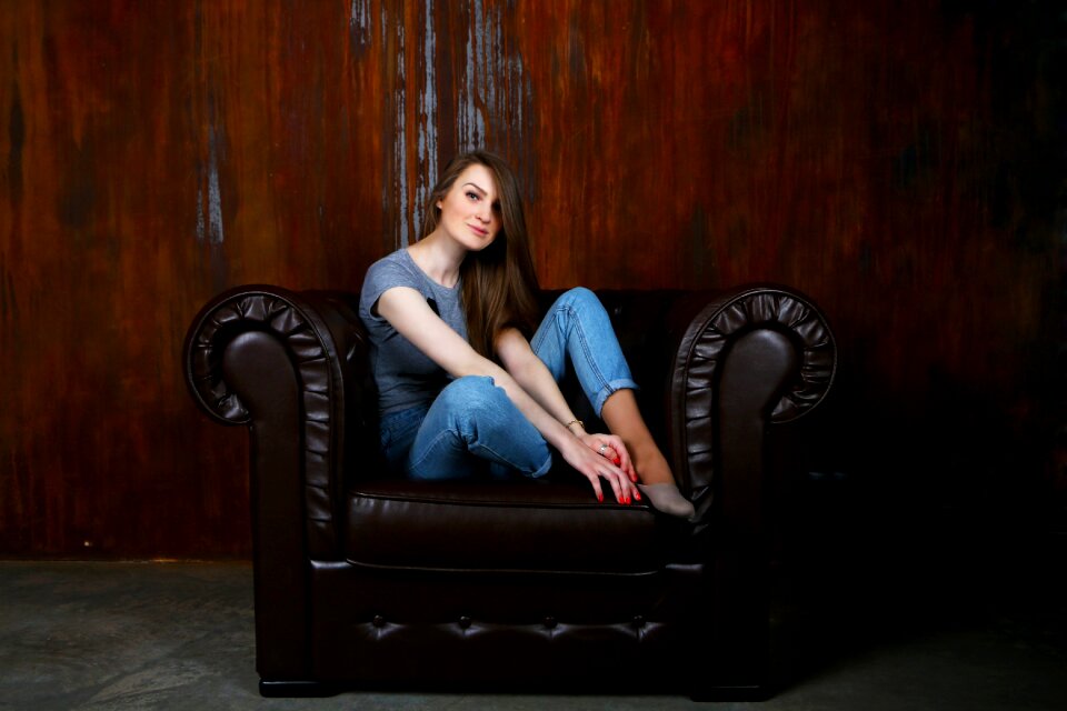 Model photoshoot person