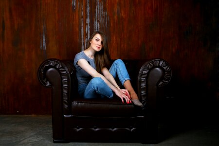 Model photoshoot person