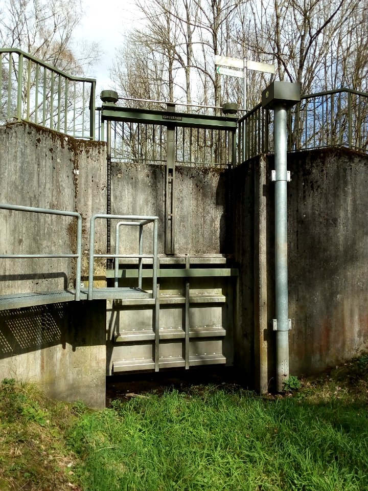 Scheidgraben, Wehr Rückhalteraum (2)