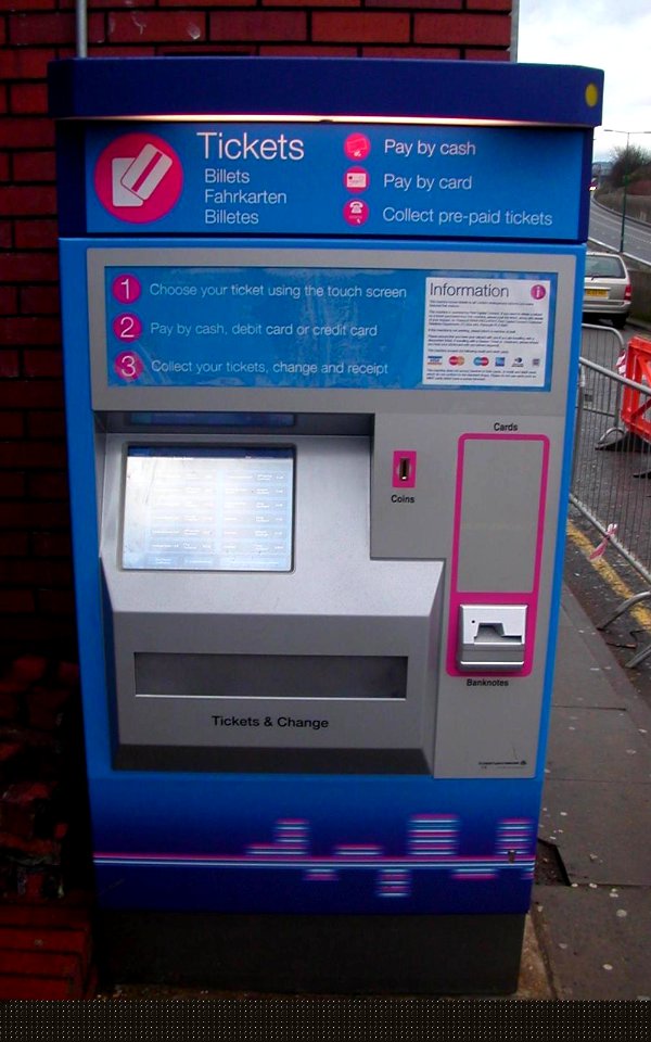 Scheidt & Bachmann Ticket XPress Machine, Hendon (2876)
