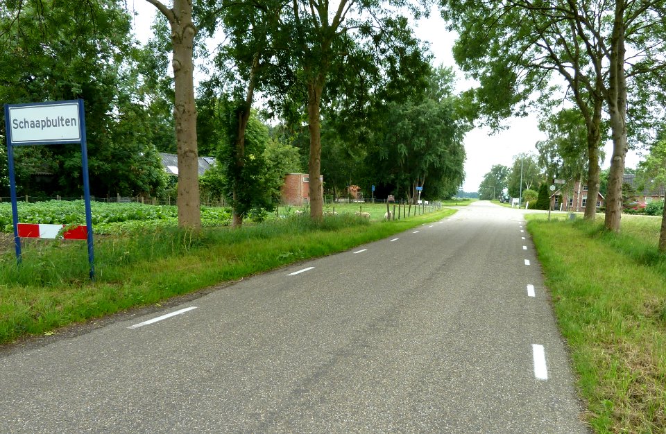 Schaapbulten - entree vanuit het oosten