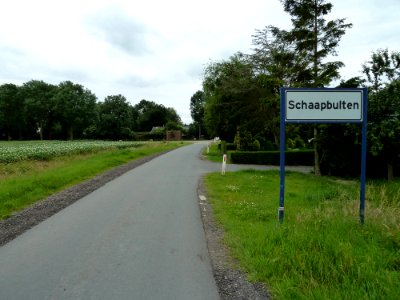 Schaapbulten - entree vanuit het noorden