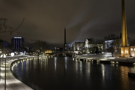 Winter water finnish photo