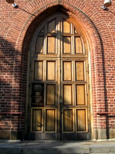 Savonlinna cathedral door