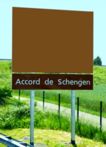 Schengen, plako pri la interkonsento, 1a