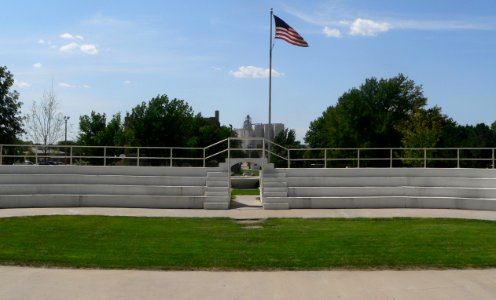 Sawhill Memorial Park (St. Francis, KS) view from bandshell 1