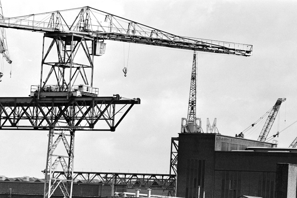 Scheepswerven, reorganisaties, hijskranen, Bestanddeelnr 932-5449