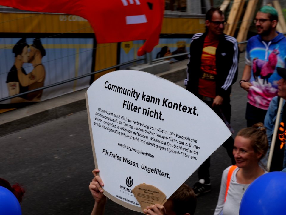 SaveYourInternet Demonstartion in Berlin 26. of August 2018 12