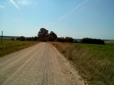 Savichy village - road to - 2014 AD