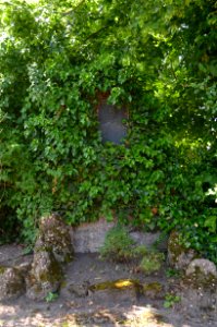 Saverne, Roseraie, monument commémoratif Léon Leconte (1)