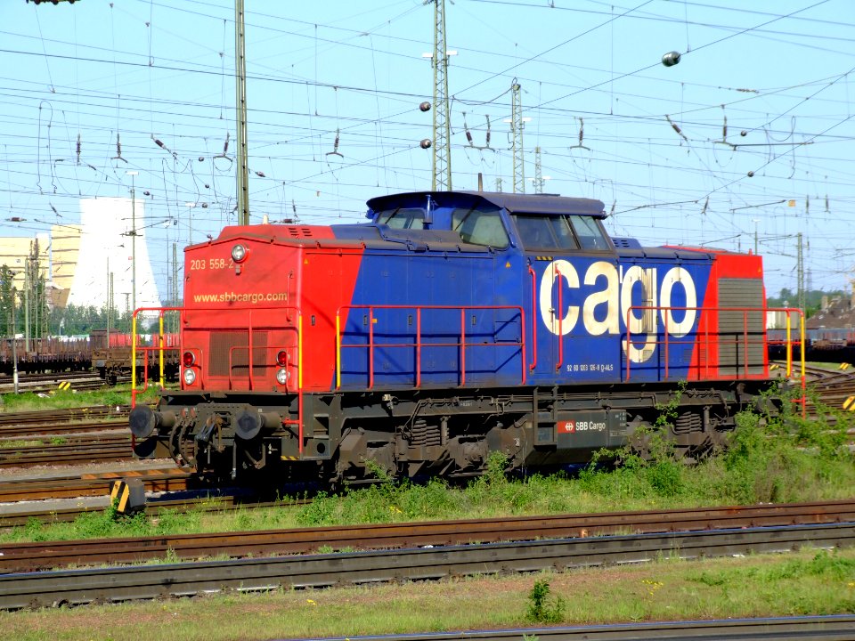 SBB Cargo 203 558-2