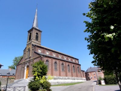 Sars-Poteries (Nord, Fr) église