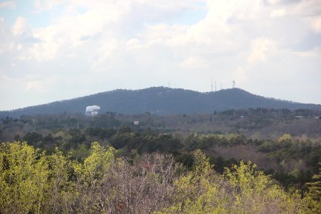 Sawnee Mountain viewed from Habersham Villa Drive, March 2017 1 photo