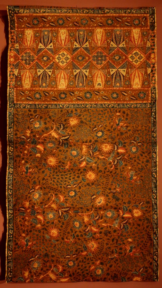 Sarong from Semarang, Indonesia, Honolulu Museum of Art 1007.1