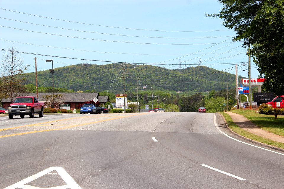 Sawnee Mountain viewed from Cumming