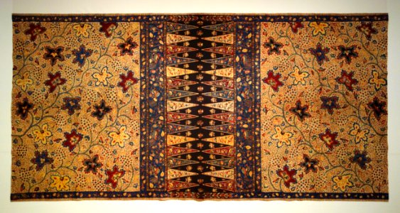 Sarong, Northern Java, Indonesia, 1900-1910, cotton - Cincinnati Art Museum - DSC04349