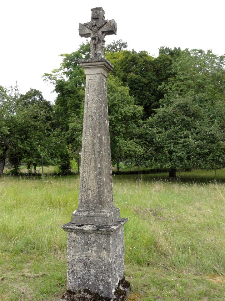 Saudrupt (Meuse) croix de chemin