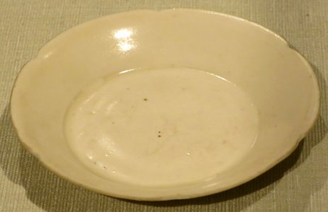 Saucer from China, Song dynasty (960-1279), glazed porcelain, Honolulu Museum of Art photo