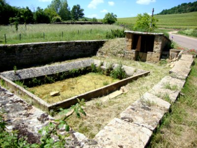 Saules (Saône-et-Loire, Fr) lavoir