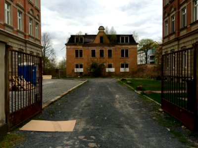 Saxoniastraße Dresden - ehemalige Kohlehandlung