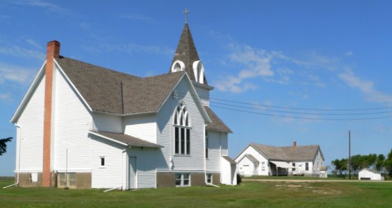 Savo ALC church and hall from SE 2
