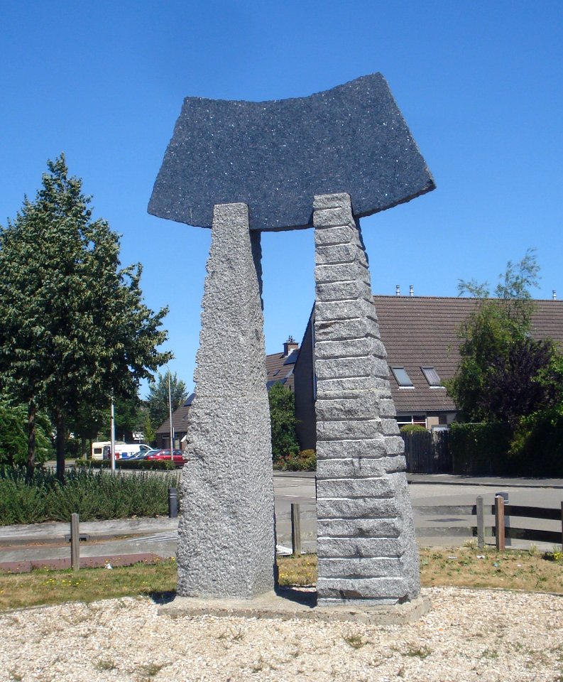 Sassenheim kunstwerk de poort van water