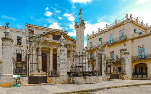 Old the old town monuments photo