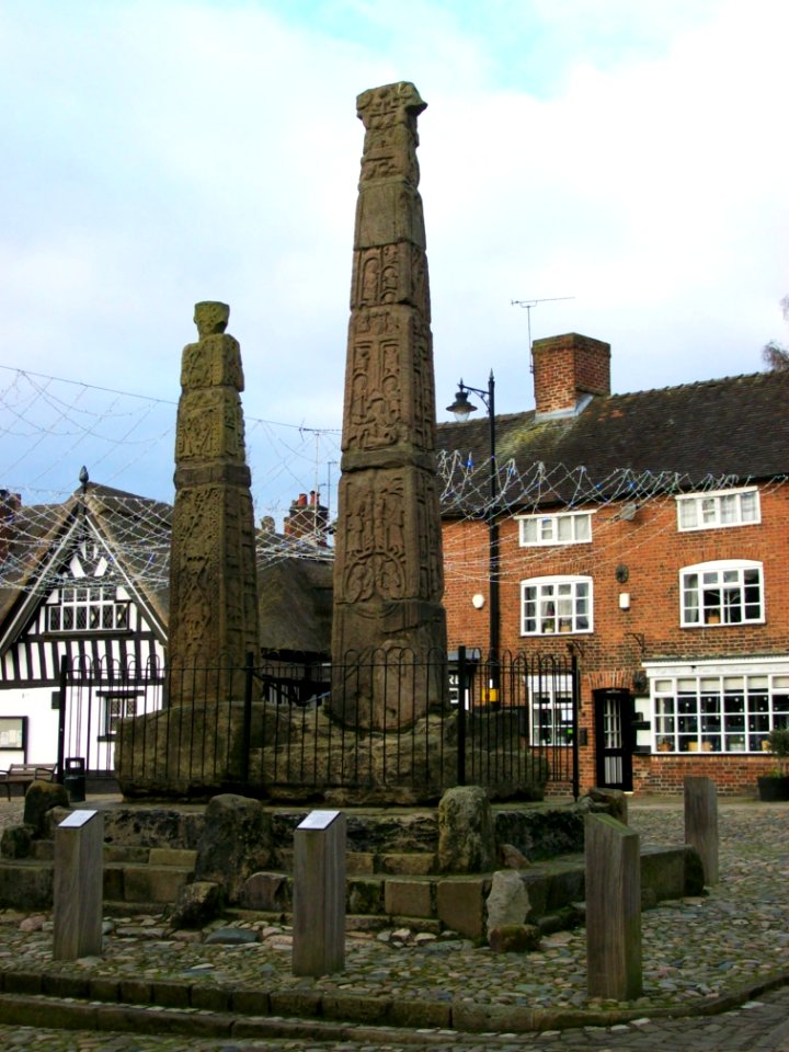 Saxon crosses, Sandbach