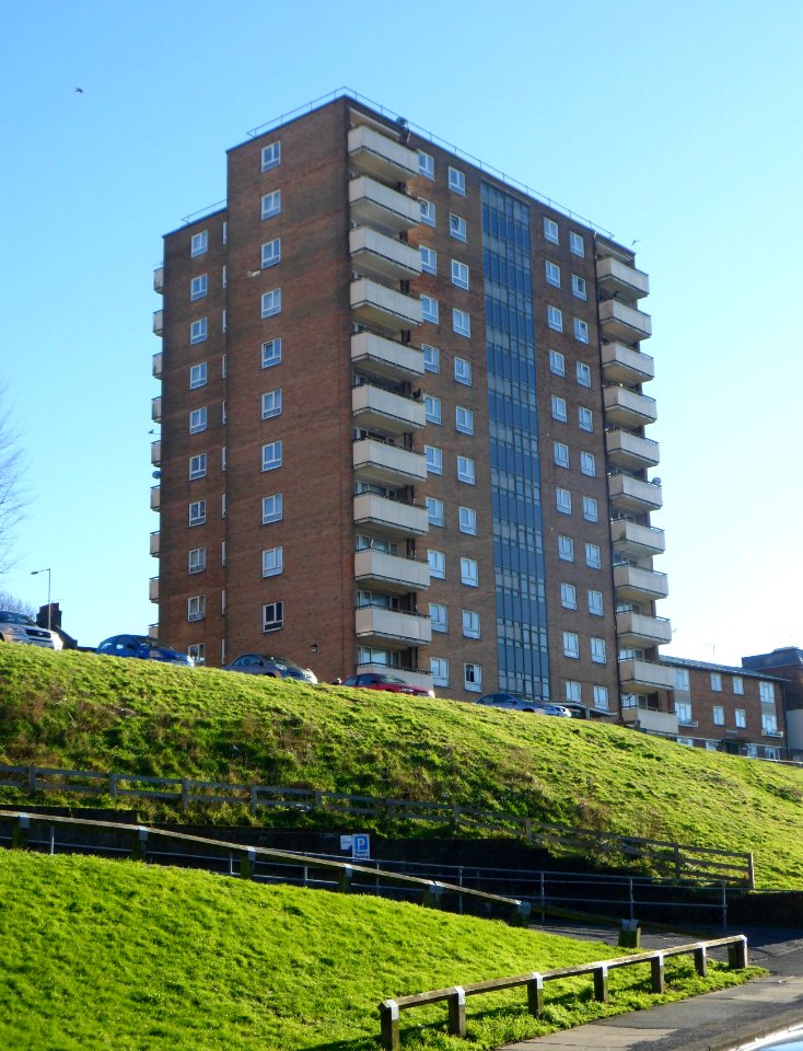 Saxonbury Flats, Grove Hill, Brighton (January 2014)