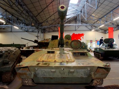 SAU-122 in the Musée des Blindés, France, pic-3