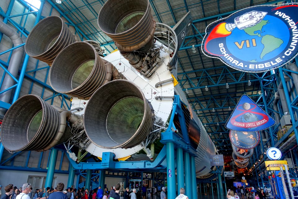 Saturn V rocket - Kennedy Space Center - Cape Canaveral, Florida - DSC02777