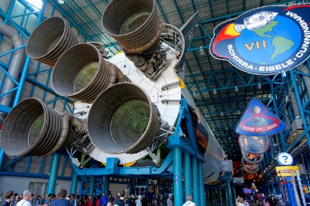 Saturn V rocket - Kennedy Space Center - Cape Canaveral, Florida - DSC02777