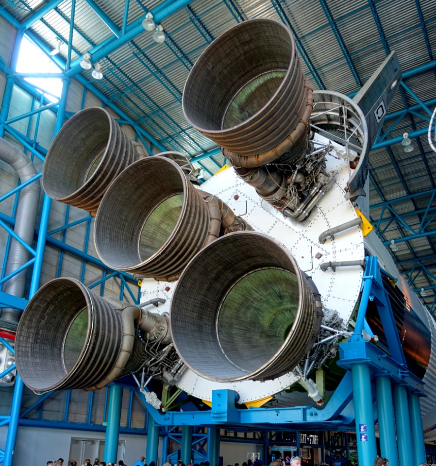 Saturn V rocket - Kennedy Space Center - Cape Canaveral, Florida - DSC02779
