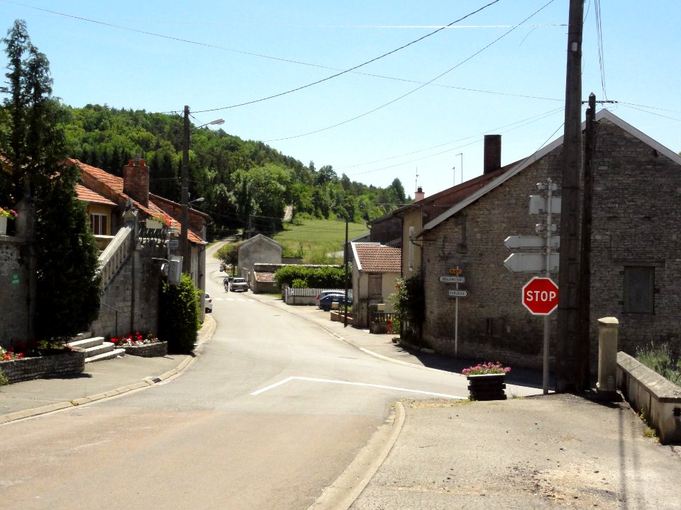 Saucourt-sur-Rognon, carrefour D114 - D67a