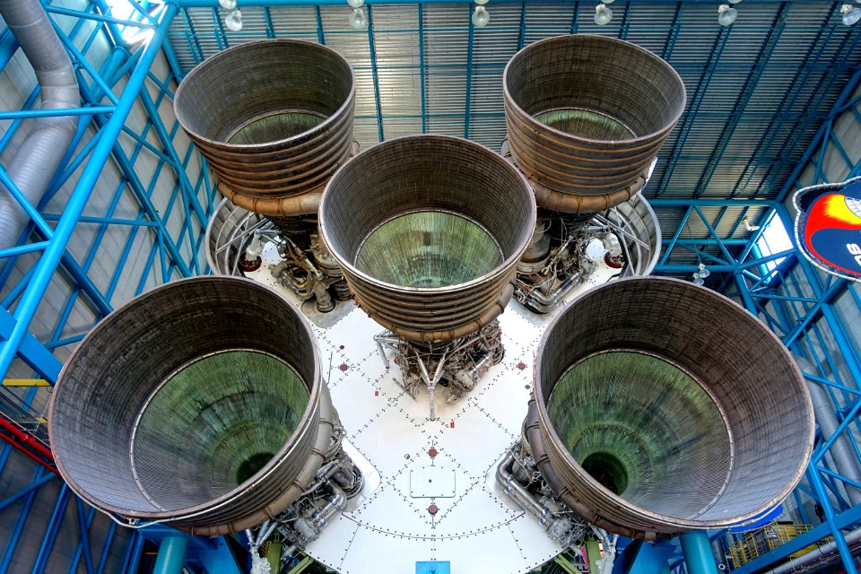 Saturn V rocket - Kennedy Space Center - Cape Canaveral, Florida - DSC02787