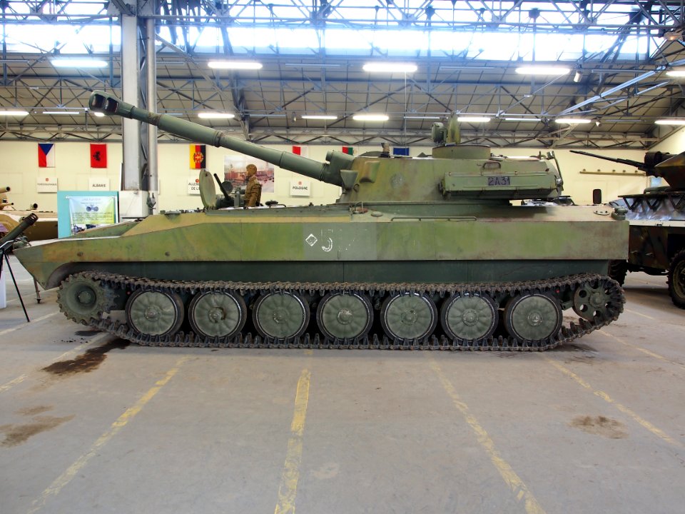 SAU-122 in the Musée des Blindés, France, pic-1