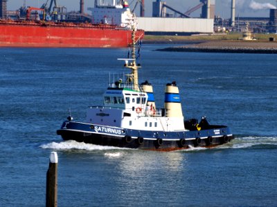 Saturnus - IMO 7719052 - Callsign PBTV Ex-name BUGSIER 8 at IJmuiden photo-1 photo