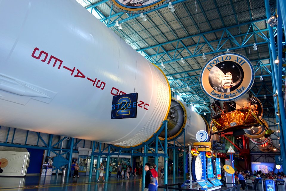 Saturn V rocket - Kennedy Space Center - Cape Canaveral, Florida - DSC02818