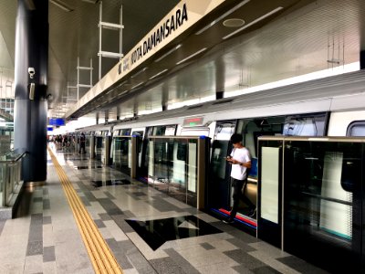 SBK Line Kota Damansara Platform 1