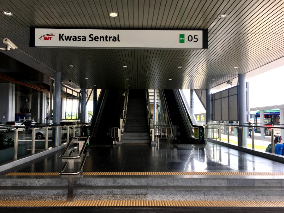 SBK Line Kwasa Sentral Entrance A 3
