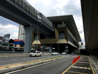 SBK Line Surian Station Entrance A feeder bus stop 1